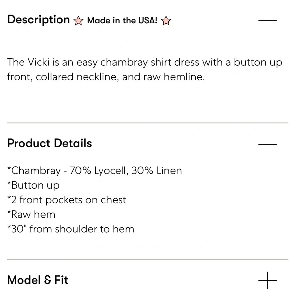 Show Me Your MuMu Vicki Shirt Dress Denim - Picture 4 of 10